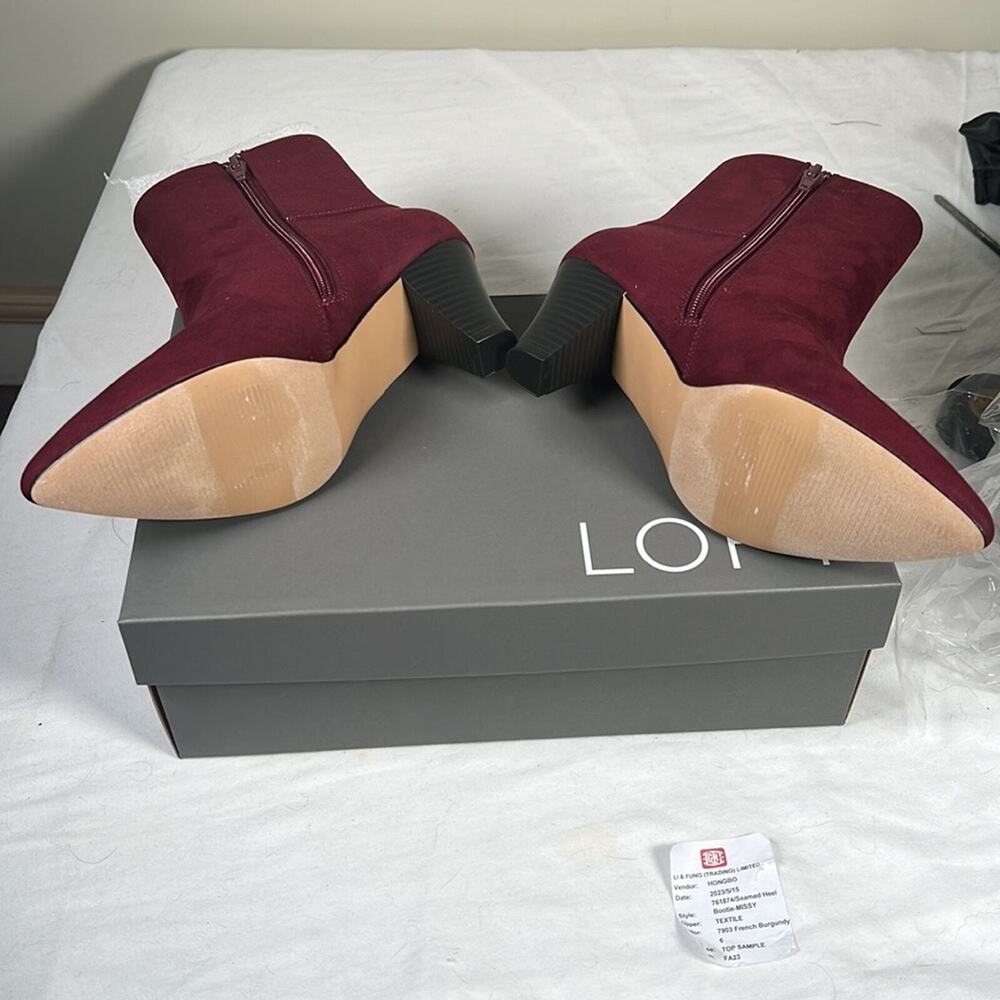 NEW Ann Taylor Loft bottie-Missy ankle boot 6 - Picture 5 of 8